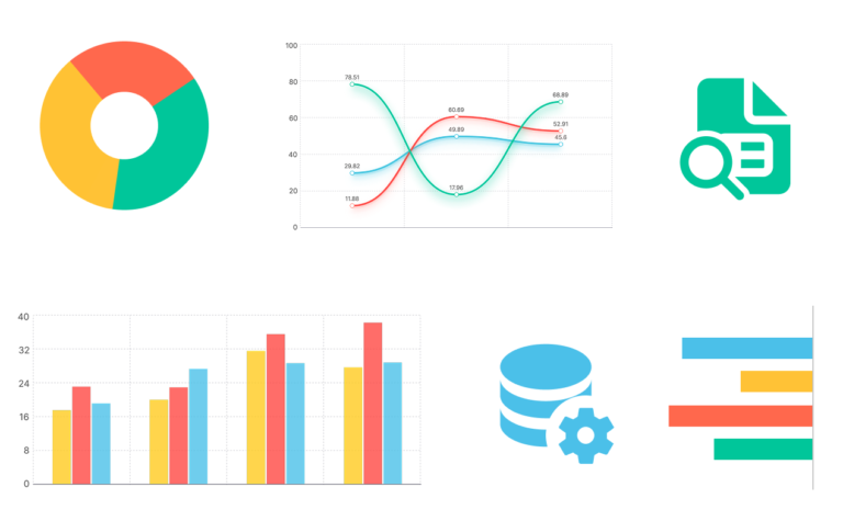different types of charts image