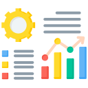 Icon representing Datellers' Custom Visuals service, covering PBI custom visuals and Power Apps components.